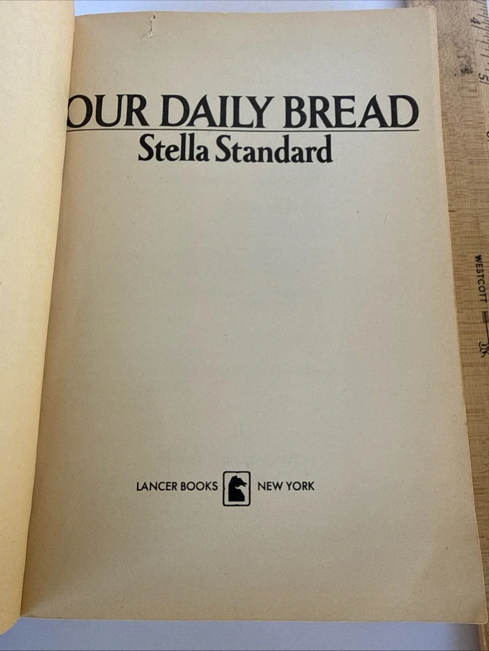 Our Daily Bread Cookbook - VTG bread recipes.